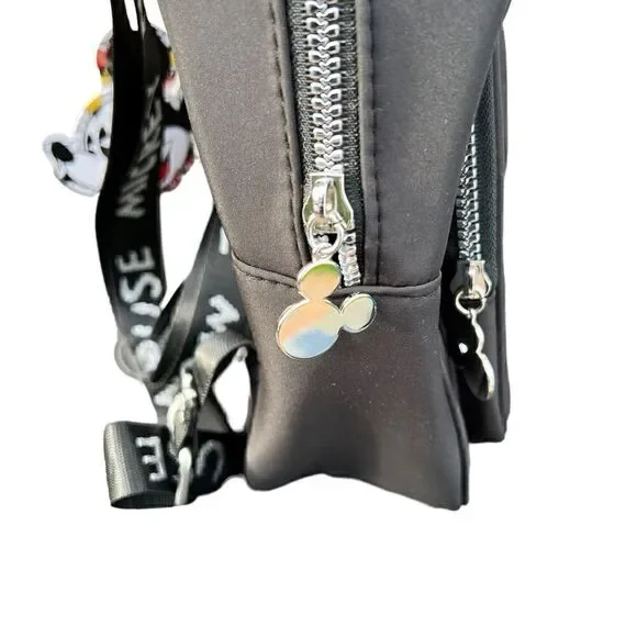 Disney Mickey Mouse Black Mini Backpack & Fanny Pack Set